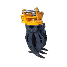 Manufacturer hydraulic grapple for excavator